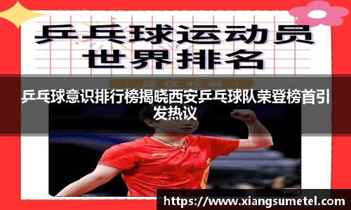 乒乓球意识排行榜揭晓西安乒乓球队荣登榜首引发热议